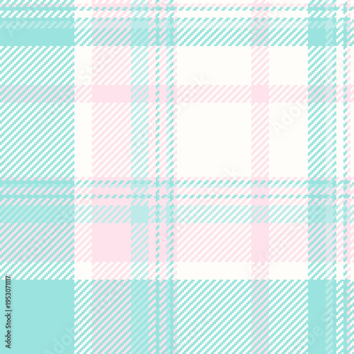 Guy fabric pattern background, age check texture vector. Back plaid seamless textile tartan in light and snow colors.