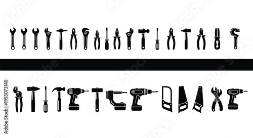 Ancient symbols and alphabetic characters displayed in two distinct rows of typography