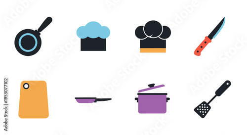 Kitchen Cooking Utensils and Tools.