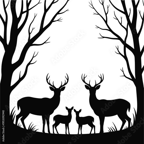 deer in the forest