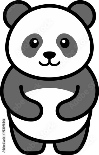panda bear cartoon