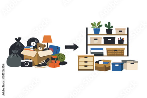 Icon illustration vector no white generation image clean labels organizing removing flat