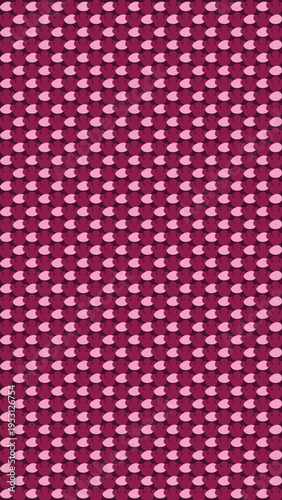 Heart Pattern on Maroon Background vector background