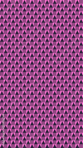 Geometric Triangle Pattern in Purple and Pink vector background