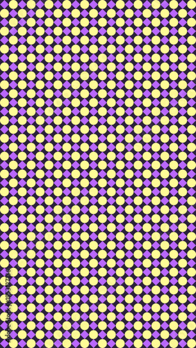 Dotted Pattern with Purple and Yellow Tones vector background