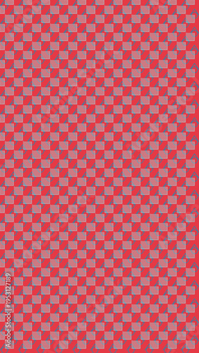 Red and Pink Checkerboard Background vector background
