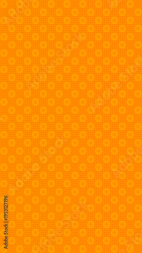 Vibrant Orange Geometric Pattern Background vector background