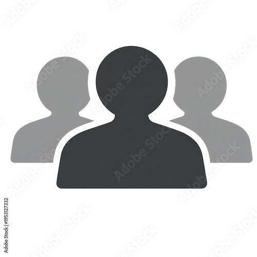 User group social network icon set
