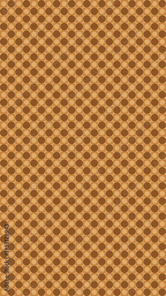 Fototapeta premium Brown Gingham Check Pattern Background vector background