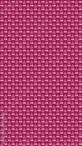 Burgundy Pyramid Geometric Pattern Background vector background