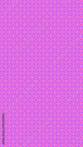 Repeating Geometric Pattern in Shades of Pink and Purple vector background