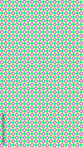 Abstract Seamless Pattern with Pastel Colors vector background