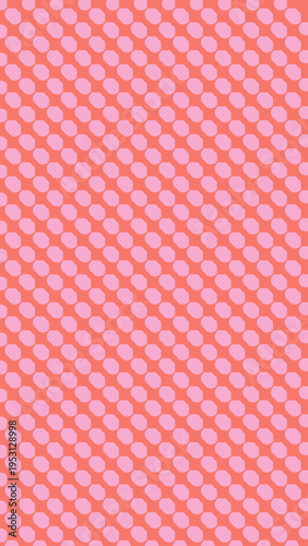 Peach and Pink Dotted Pattern Background vector background