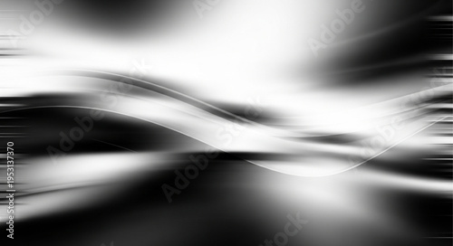 Abstract Black and White Motion.