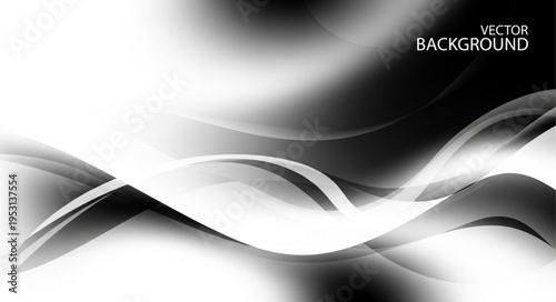 Black and White Abstract Background.