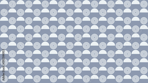 People Network Pattern on Blue Background