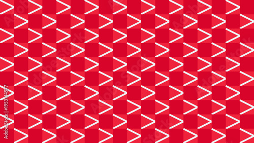 Red Arrowhead Geometric Pattern Background