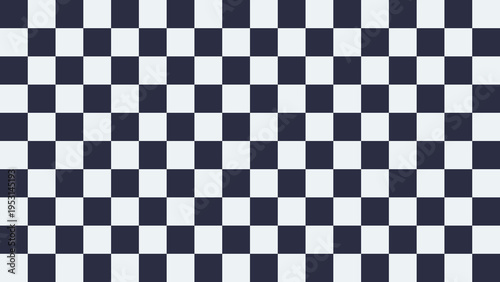 Seamless Checkered Pattern in Dark Blue and White