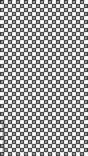 Black and White Checkered Pattern Texture vector background