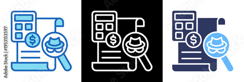 Accounting Fraud triplestyle icon