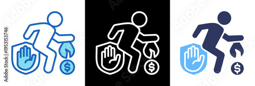 Crime Prevention triplestyle icon