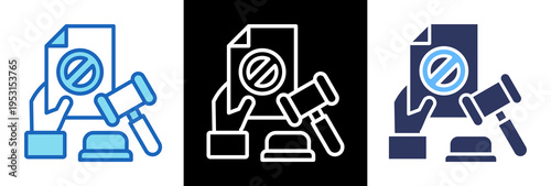 Legal Violation triplestyle icon