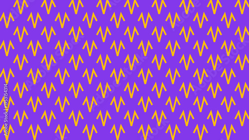 Abstract Arrow Pattern on Purple Background