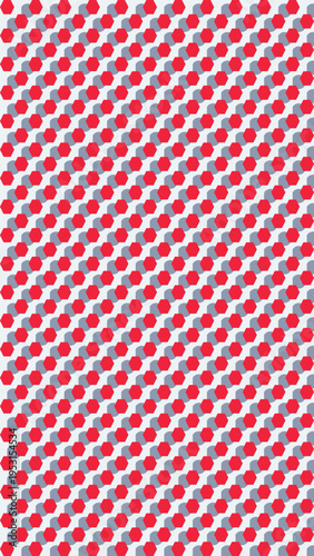Red Dot Pattern Background vector background