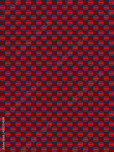 Red and Blue Geometric Pattern Background vector background