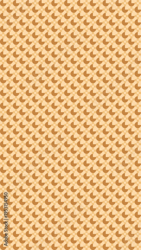 Detailed Waffle Texture Background vector background