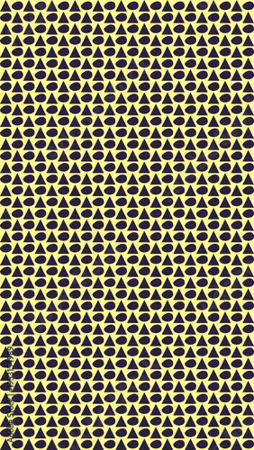 Simple Hand Drawn Geometric Pattern on Beige Background vector background