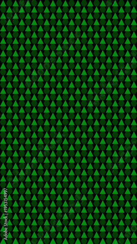 Green Geometric Triangle Pattern Background vector background