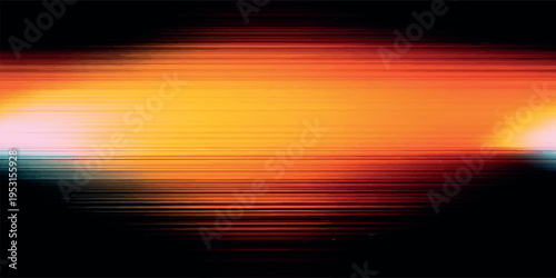Dynamic fiery light speed trails seamless pattern with glowing orange and yellow motion blur for sports and tech.