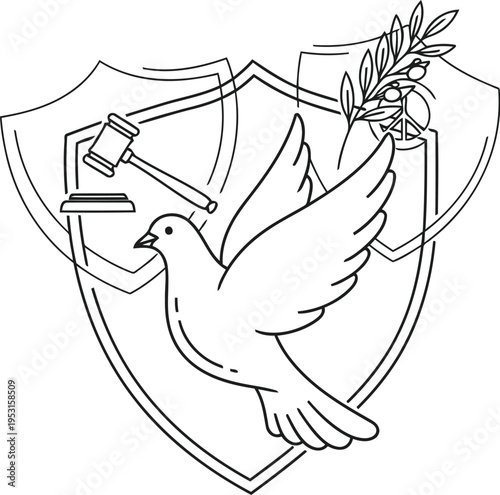 A whimsical sketch of a cat wrapped in a cozy blanket with a feathered tail