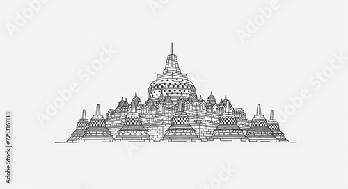 Wat Phra Kaew Temple Thailand.