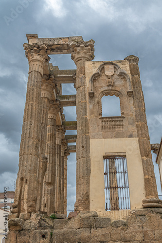 Temple of Diana in Merida, Spain, Unesco World Heritage Site
