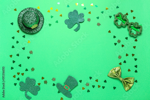 Frame made of leprechaun ha...