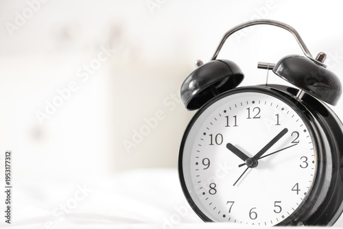 Alarm clock in interior of ...