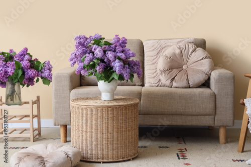 Interior of living room wit...