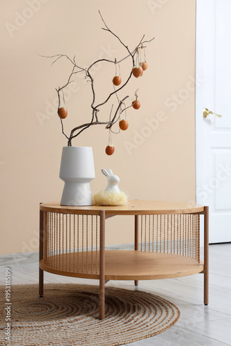 Vase with tree branches, Ea...