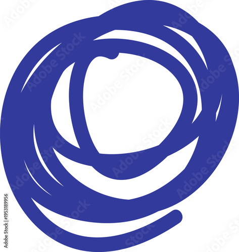 Scribble Spiral Swirl Doodle