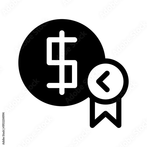 Loan Icon Vector Symbol Design Illustration