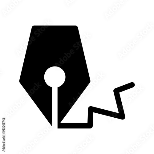 Writing Icon Vector Symbol Design Illustration