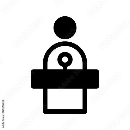Speech Icon Vector Symbol Design Illustration