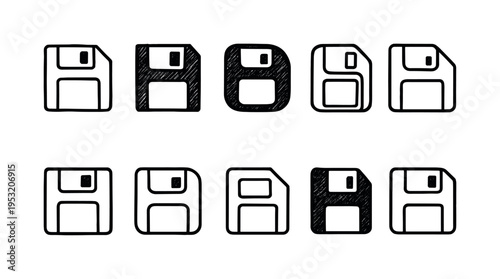Floppy Disk Icons