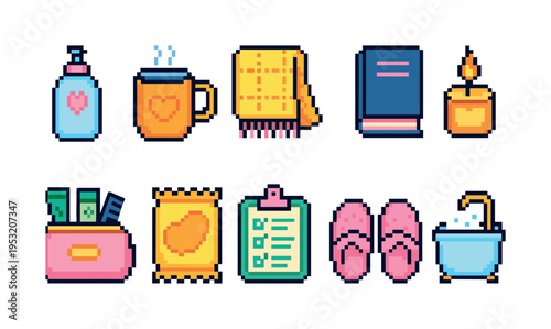 Cozy Pixel Art Collection