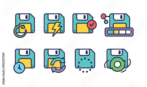 Floppy Disk Icons
