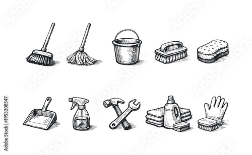 Cleaning Supplies Collection