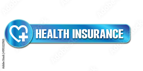 Health Insurance Concept, Life and Disability Coverage, Policy Protection Illustration, 4K Vector