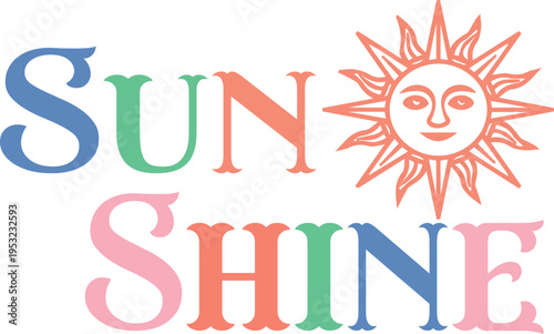 Vintage hippy slogan  logo sun sunshine la California luxe healtn club tee Tshirt Graphic Design College Varsity Crest Emblem t-shirt design Slogan  cute pretty 